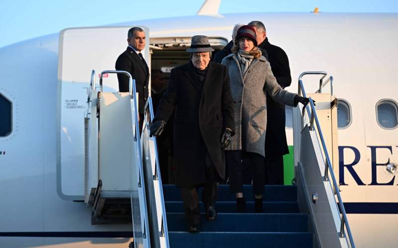 President of Italy arrives in Astana