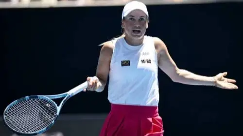 Kazakhstan's Putintseva upset against Czech tennis player in singles at BNP Paribas Open in USA