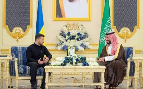 Переговоры между президентом Украины и наследным принцем Саудовской Аравии
