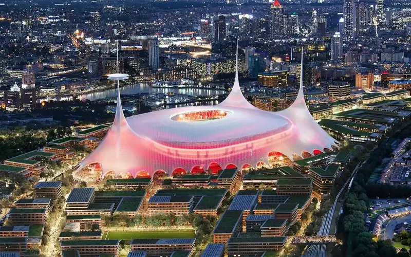 Манчестер Юнайтед жаңа стадион