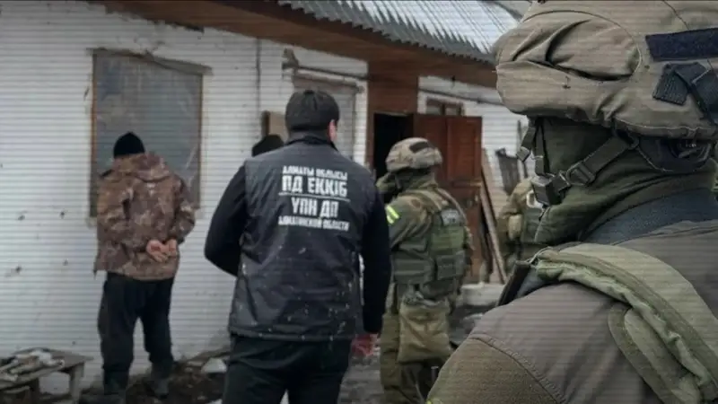 Преступная группа задержана в Алматинской области м