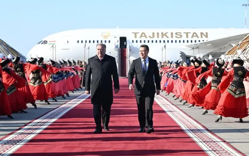 Tajik President Rahmon in Kyrgyzstan