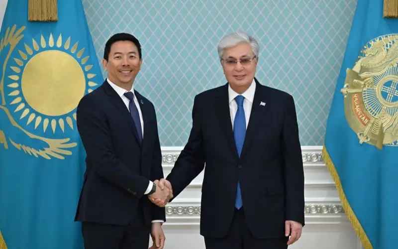 Глава государства принял председателя правления компании PresightAI Томаса Прамотедхама