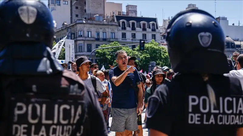 протесты в Аргентине