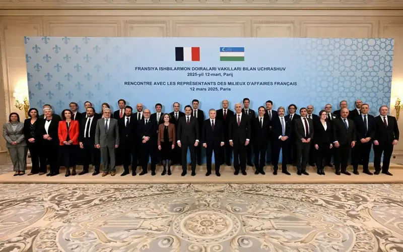 Франция компаниялари Ўзбекистонга 6,5 млрд евролик инвестиция киритмоқчи