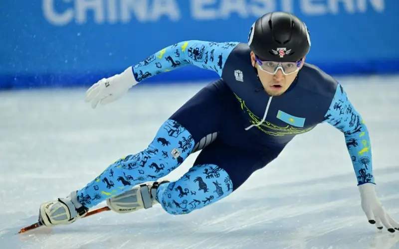 Kazakhstani Adil Galiakhmetov reaches Men’s 1500m Short Track Speed Skating semifinal