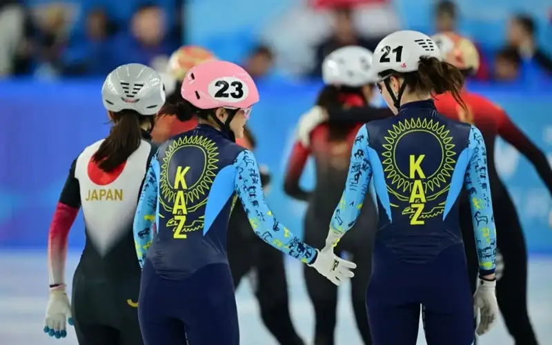 Kazakhstan's women's short track team finishes 4th at ISU World Championships