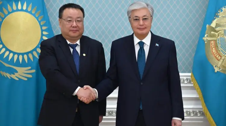 Мемлекет басшысы Қасым-Жомарт Тоқаев СNNC компаниясының бас директоры Шэнь Яньфэнді қабылдады