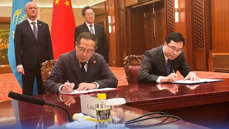 Қазақстан мен Қытайдың су ведомстволары алғаш рет су ресурстары саласында Меморандумға қол қойды 