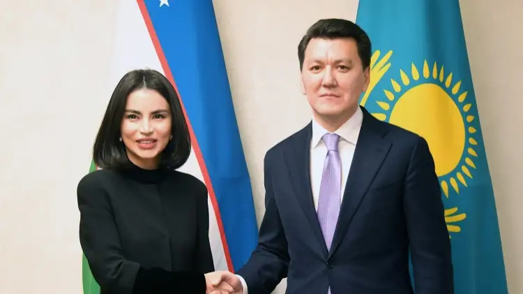 Ерлан Қарин Өзбекстан Республикасы Президентінің көмекшісі Саида Мирзиёевамен кездесті