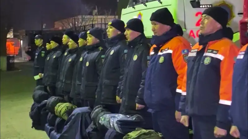 спасатели Мангистауской области 