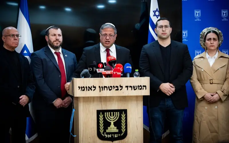 Израильский ультраправый политик Бен Гвир возвращается в правительство