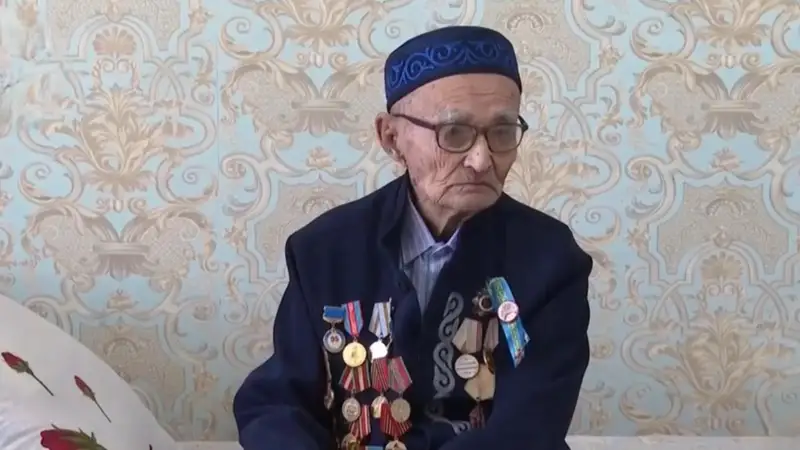 В Кентау остался единственный участник ВОВ — Бадан Төребаев