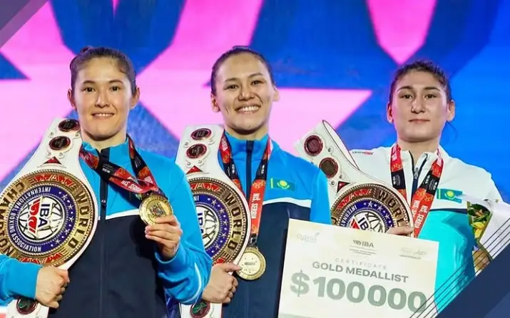 Сколько получат казахстанские боксерши за медали на чемпионате мира