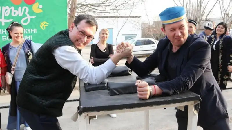 Qyzylordada ózge etnos ókilderi de Naýryzdy toılady