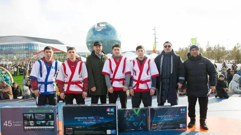 Астанадағы Наурыз мейрамы: 8500-ге жуық адам ұлттық спорттан өткен жарыстарға қатысты