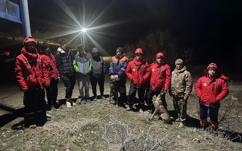 Потерявшихся рыбаков нашли в горах Алматинской области