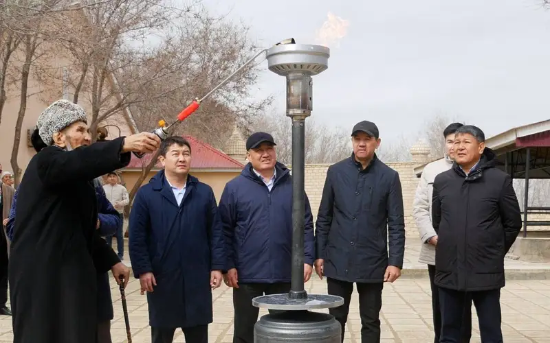 Подземную мечеть Бекет-Ата подключили к природному газу