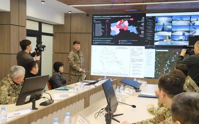 В СКО паводковую обстановку мониторят с использованием дронов