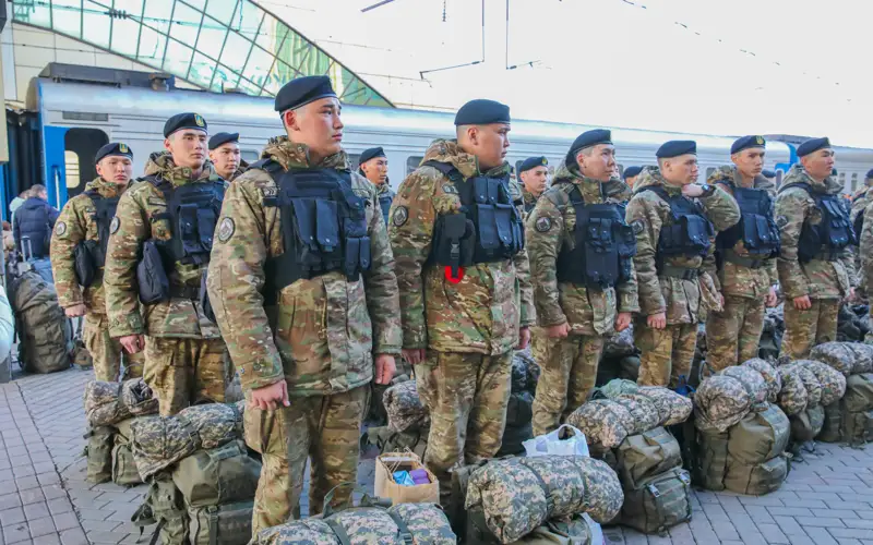 Свыше 170 военнослужащих прибыли в Астану для участия в военном параде