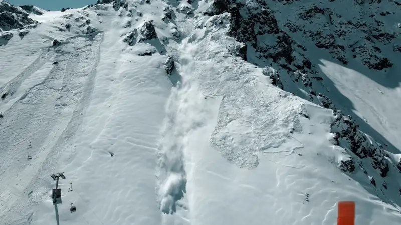 Avalanche, Shymbulak, Almaty