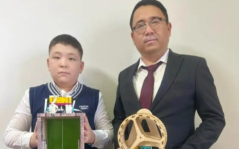 Қызылордалық оқушы қауіпсіз лифт жобасын ойлап тапты