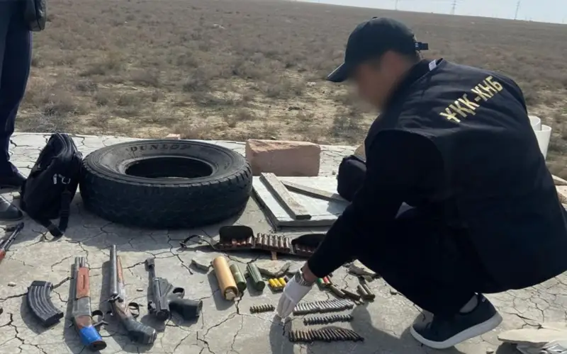 Контрабанду оружия из-за рубежа пресекли в Казахстане