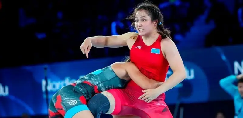 Kazakhstan’s Bakbergenova storms into semifinals of Asian Women's Wrestling Championships