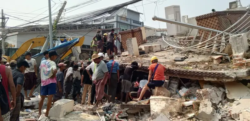 Землетрясение в Мьянме: количество жертв возросло до 144