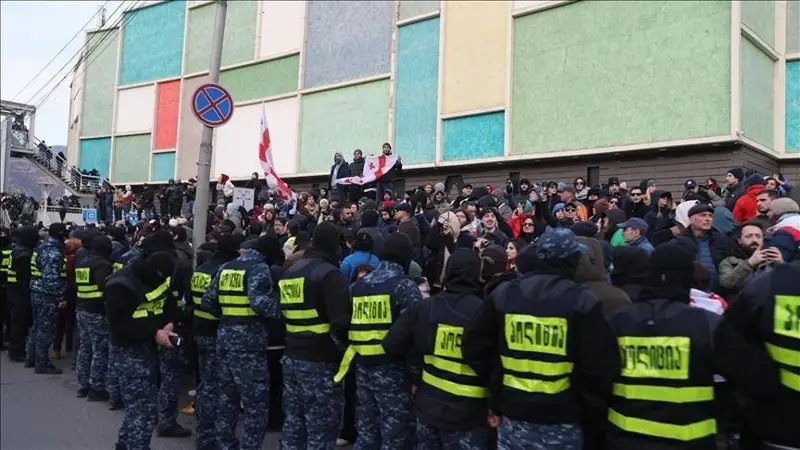 Грузияда наразылықтар қайта басталды