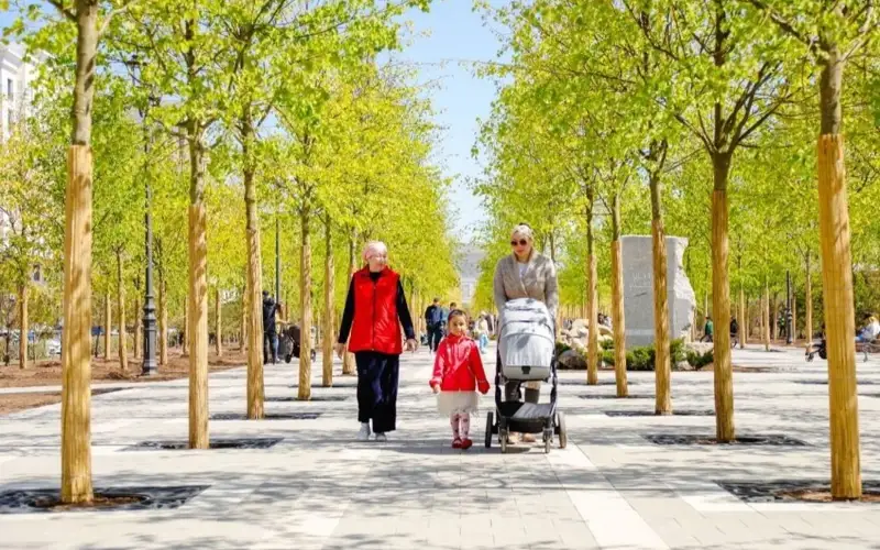 Масштабное озеленение и общественные пространства: как благоустраивают Астану