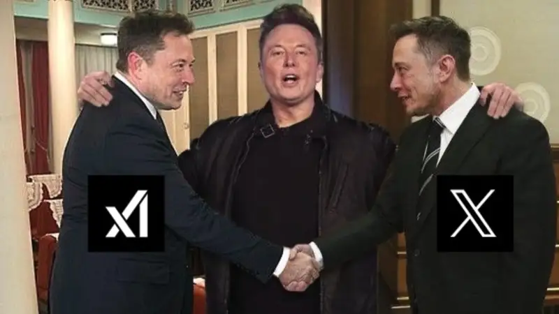 Маск заявил, что его стартап xAI приобрел соцсеть X