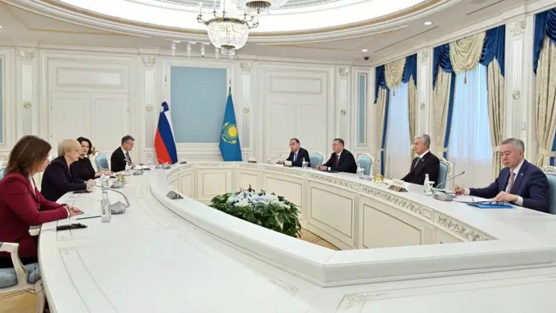 Состоялись переговоры Касым-Жомарта Токаева с Наташей Пирц-Мусар в узком формате