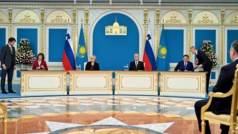 Келіссөздер қорытындысы бойынша президенттер Бірлескен мәлімдеме қабылдады