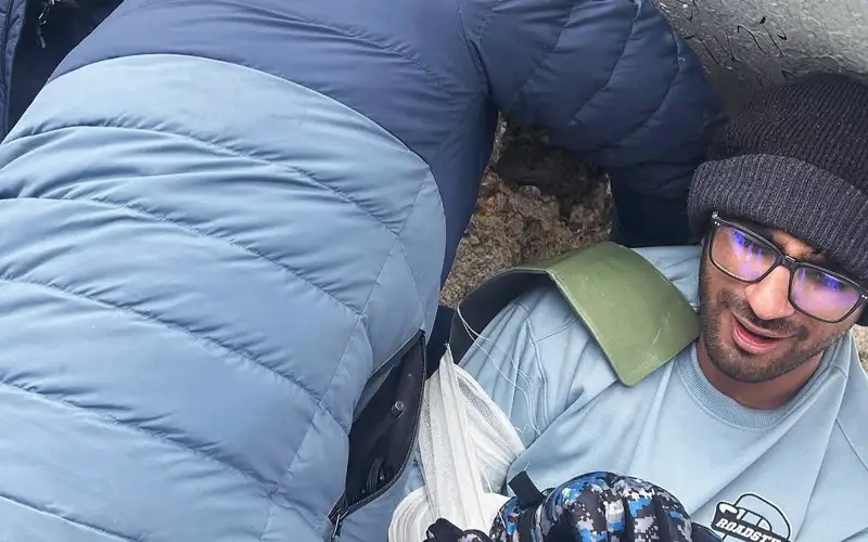 Турист из Индии получил травму в горах Алматы