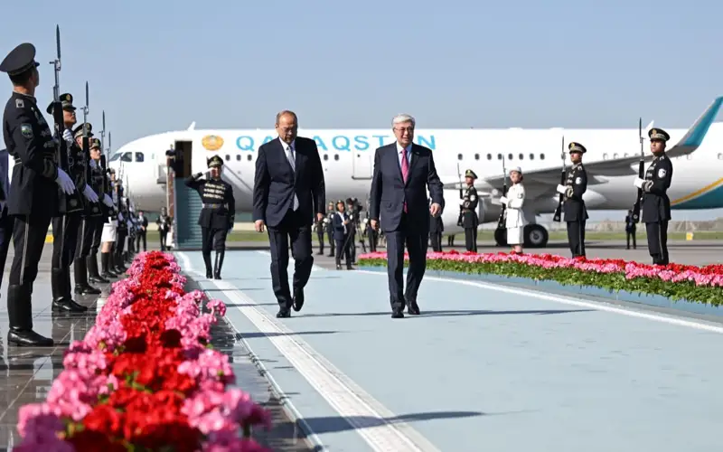 Memleket basshysy Samarqand qalasyna bardy
