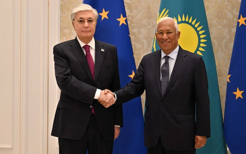 Қасым-Жомарт Тоқаев Еуропалық Кеңес президенті Антониу Коштамен кездесті