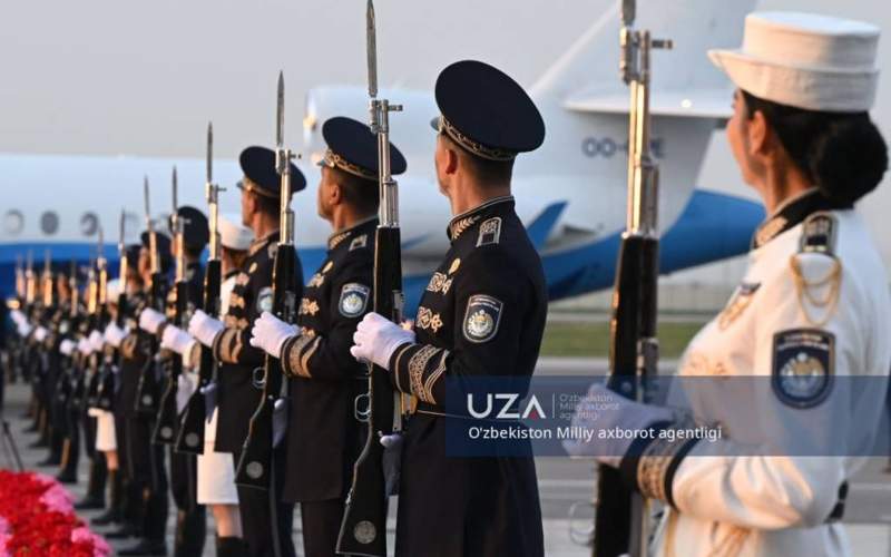 President of the European Commission Ursula von der Leyen arrives in Samarkand President of the European Commission Ursula von der Leyen arrives in Samarkand