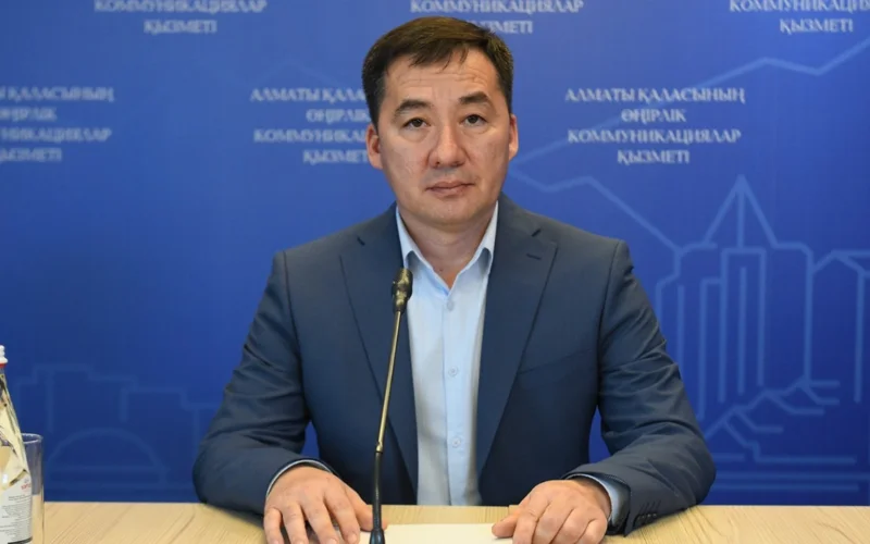 «Almaty Sý» memlekettik kommýnaldyq kásipornynyń ótim departamentiniń dırektory Serik Shaǵyrov