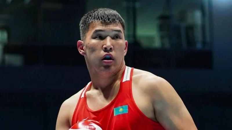 Казахстанский боксер