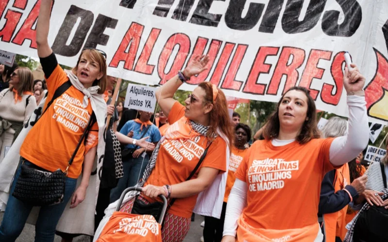 В Испании прошли исторические протесты за доступное жилье