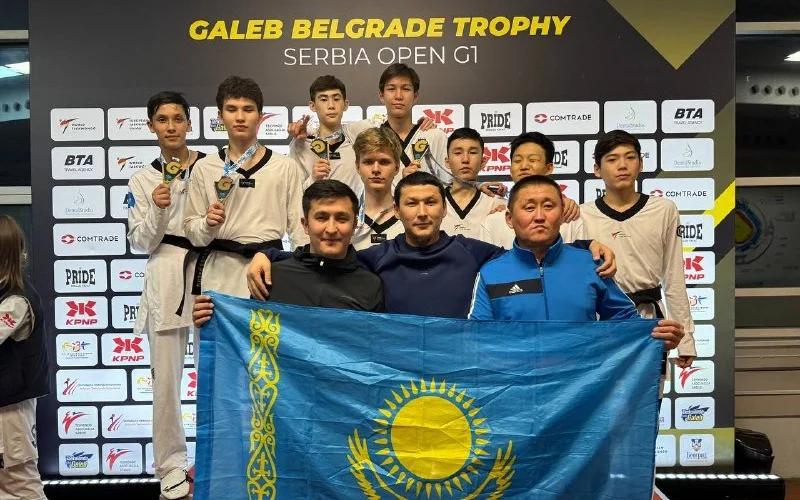 Qazaqstandyq taekvondoshylar Serbııadaǵy jarysty sátti aıaqtady