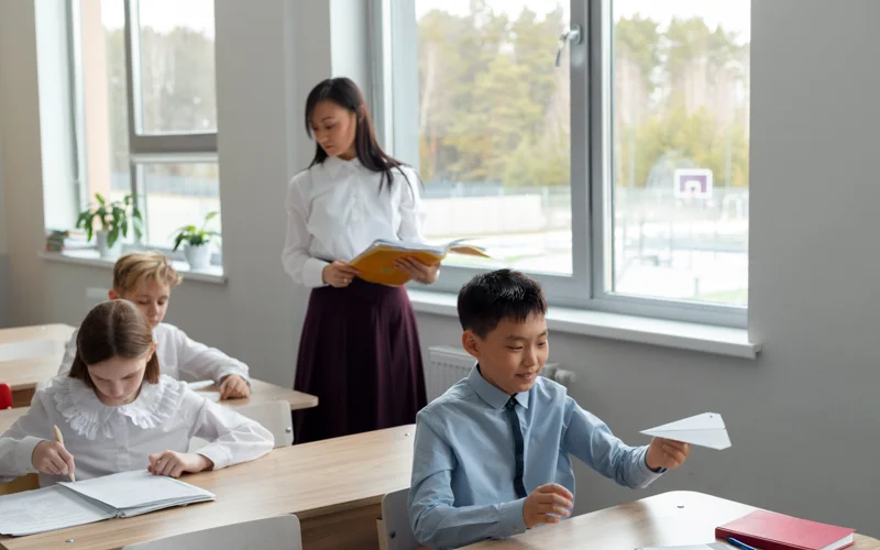 учитель класс урок ученики