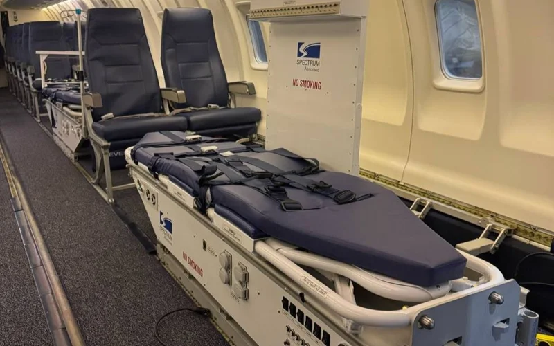 Жүрек ақауы бар сәбиді Сеулден Алматыға санитарлық авиацияның ұшағымен жеткізеді