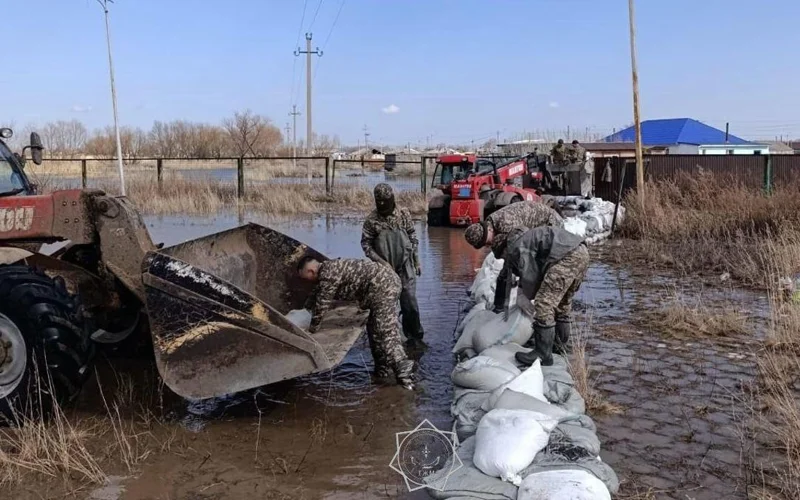Как контролируют подтопления в регионах Казахстана
