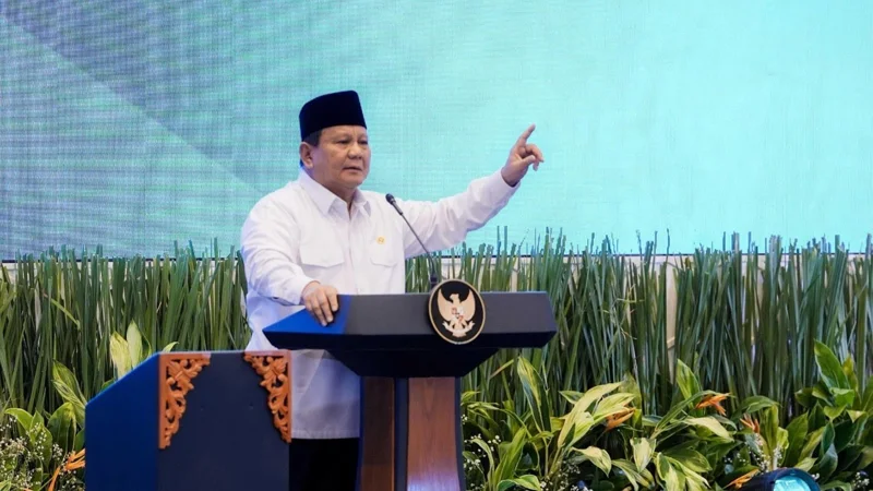 президент Индонезии Прабово Субианто