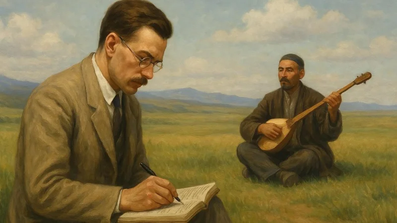 Қазақ әндерін алғаш нотаға түсірген