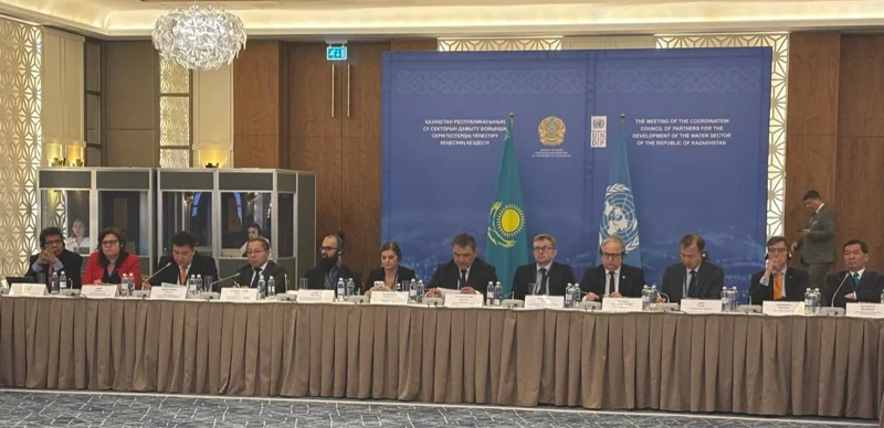 В Астане проходит второе заседание Координационного совета по развитию водного сектора Казахстана
