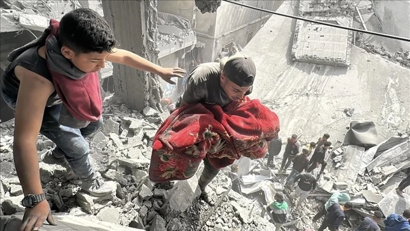 Газа секторында қаза тапқандар саны 50 886 адамға жетті