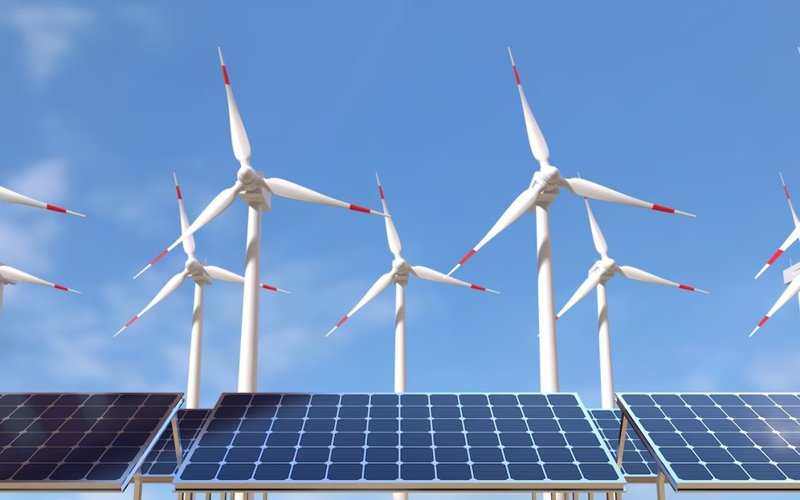 Wind and solar power